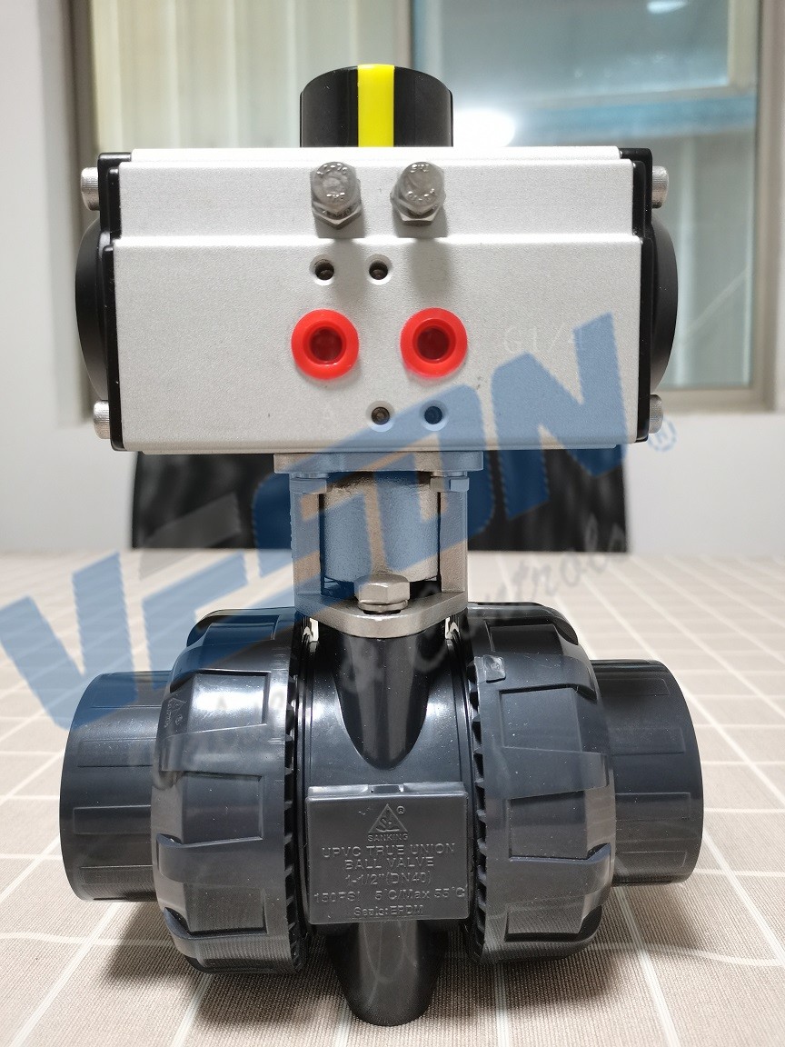 CEKER Valvola Sfera Pneumatica 5/32 - Connessione Rapida - Per Tubi PU E PVC - Foto 3