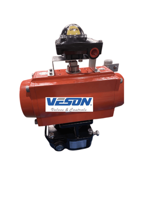Modulo di controllo marino a doppia azione Attuatore a pignone realizzato in materiale 316SS 304SS