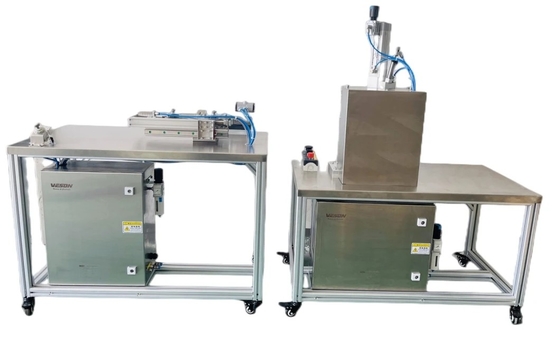 La macchina di rifornimento orizzontale automatica dei semi per l'imballaggio del vetro/silicone/sigillamento/inchioda la colla libera