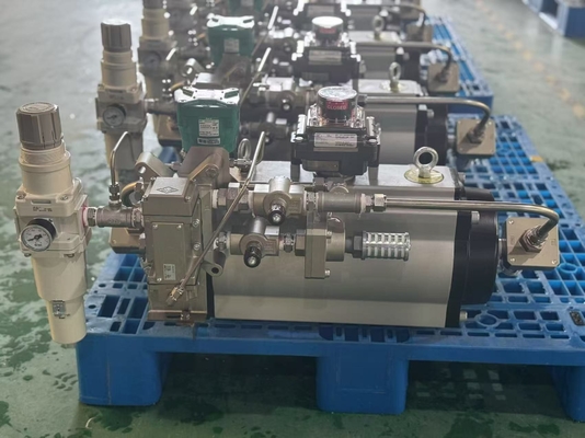 Sistemi di controllo pneumatico su misura per l'automazione delle valvole industriali