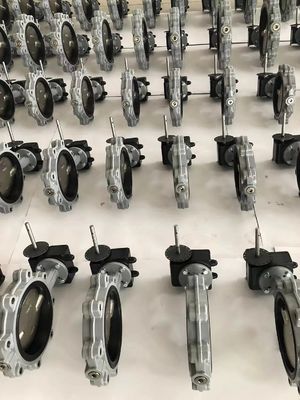 Valvola a farfalla tipo Lug da 150 libbre con disco in bronzo alluminio