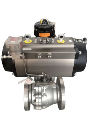 Pneumatic Actuator with ISO5211 Standard and PN1.0-32.0MPa Pressure Range for 1 inch-12 inch Automated Ball Valve