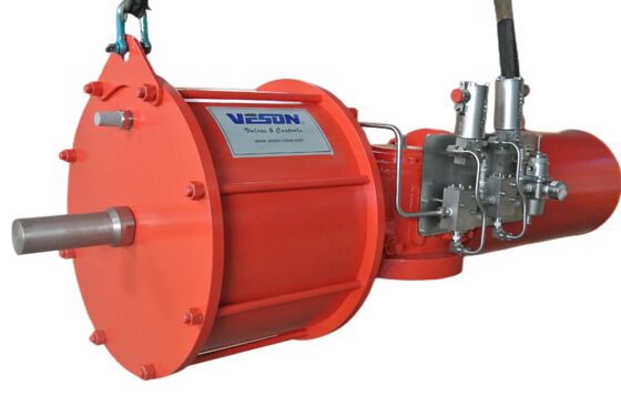 Valvola a farfalla pneumatica in acciaio inossidabile 316 con pressione nominale JIS10-20K e montaggio diretto ISO5211