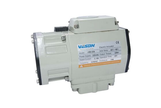 Valvola a sfera a sfera con attuatore elettrico, grado di protezione IP68, classe ANSI 150-900 e sfera a forma di T o L