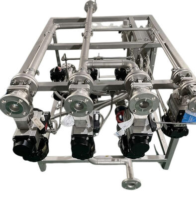 Sistema montato su una valvola a sfera galleggiante industriale con tipo rettilineo per le valvole di processo