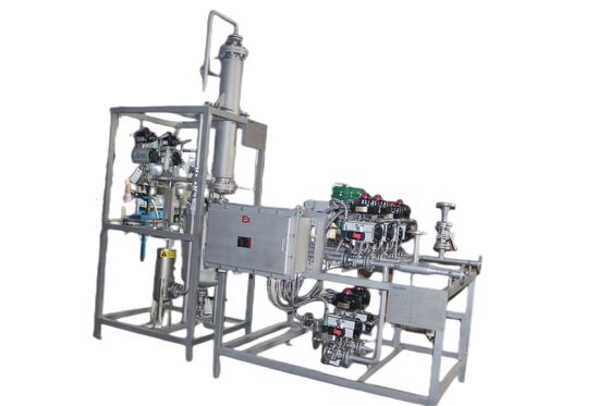 Valvola a sfera galleggiante sistema montato sullo scivolo con tipo rettilineo per uso industriale