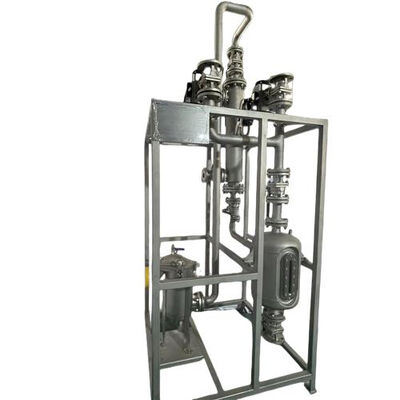 Apparecchiature montate su pattinatura con valvola a sfera galleggiante e tipo retrostante per uso industriale