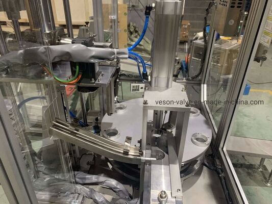 Modalità di guida pneumatica ANSI CLASS 150-900 Valvola montata sullo scivolo per uso industriale