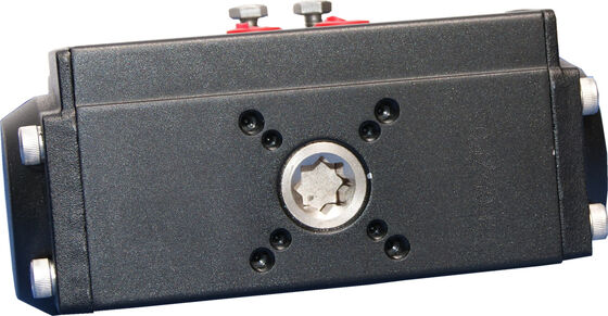 Attuatore pneumatico di alluminio anodizzato con PTFE rivestito con standard ISO5211 e DIN3337 per il funzionamento delle valvole