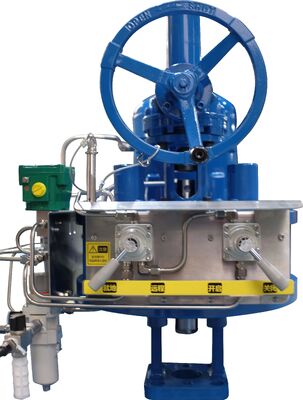 Attuatore lineare pneumatico in acciaio a doppia azione per applicazioni di valvole personalizzate