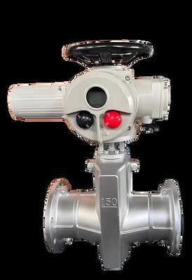 Soluzione di valvola elettrica a pinza dotata di posizionatore elettro-pneumatico intelligente per il flusso di fanghi minerari