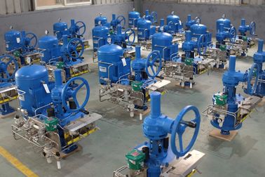 Attuatore di azionamento pneumatico lineare che automatizza la maggior parte dei tipi di valvola a base ascendente