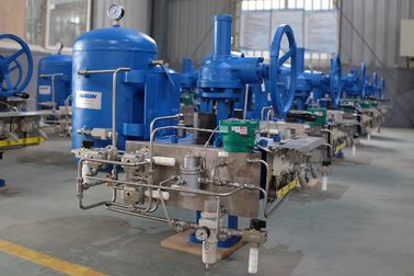 Attuatore di azionamento pneumatico lineare che automatizza la maggior parte dei tipi di valvola a base ascendente