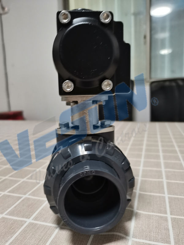 Attuatore idraulico lineare con struttura in acciaio, standard ISO5211 e DIN3337, adatto per applicazioni di automazione industriale