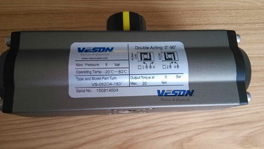 Quarto di giro un azionatore rotatorio pneumatico VS-052DA-180° da 180 gradi