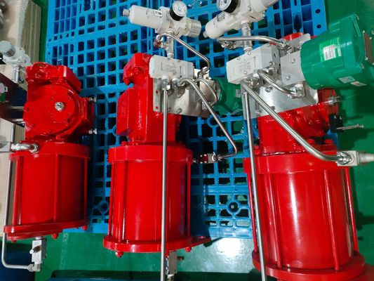 Corrosione pneumatica terrestre offshore dell'azionatore rotatorio del ghisa anti